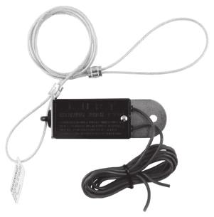 battery, charger, 7" switch and hardware Built-in battery charger-