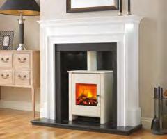 50) Two mantel sizes available 54 H:1170 W:1370 D:390 48 H: 1135 W:1220 D:390 Log
