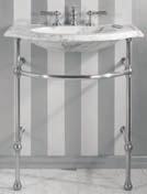 CARRARA MARBLE 2300 DIMS: 30 W x 22 D x 7 H WEIGHT APPROX 180LBS VANITY INCLUDES 3 HOLE, 8 o.c.