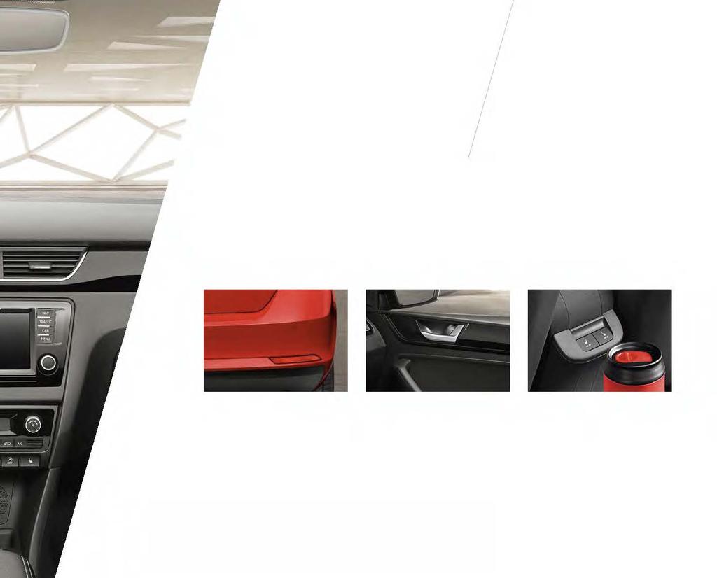 SPACE TO IMPRESS ŠKODA and class-leading space have always gone hand in hand. The Rapid Spaceback s refined interior builds on this tradition, providing generous room for up to five occupants.