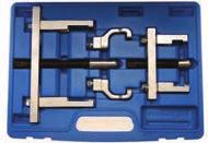 10-piece Belt Pulley Puller Set - for pulling and installing of belt pulleys at power steering pumps, generators, fan wheels,