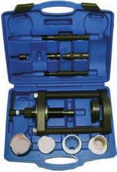 drive - 2 compression heads 40 mm and 54 mm - 3 pressure pads 22 mm, 33 mm and 57 mm 8293 Ball Joint Tool Kit / Installer for