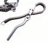 Heavy Duty Oil Filter Chain Wrenches - heavy duty tool with duplex chain - chain width