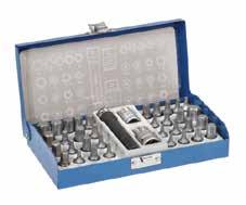 square drive Size range: T20 T70 and E10 E24 19 piece set supplied in blow mould storage case Ratchet Wrench Sets Available in Standard and Flexible Head SAE or Metric ring and open end 72 teeth