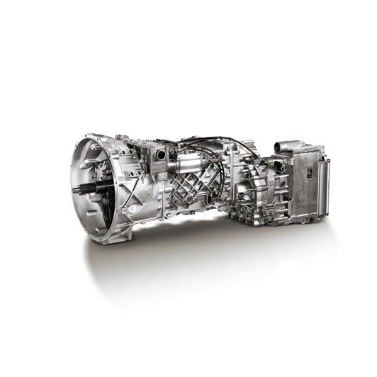 The ZF 16speed manual gearbox is equipped with the servoshift power assistance system which guarantees comfortable and safe driving thanks to quick and accurate gear engagements.
