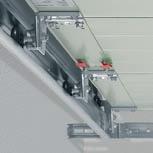 Safety door travel The combination of adjustable rollers, solid roller brackets and safety tracks