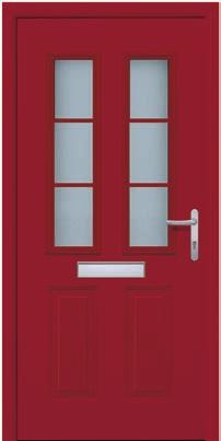 All of our classic design steel doors come with a
