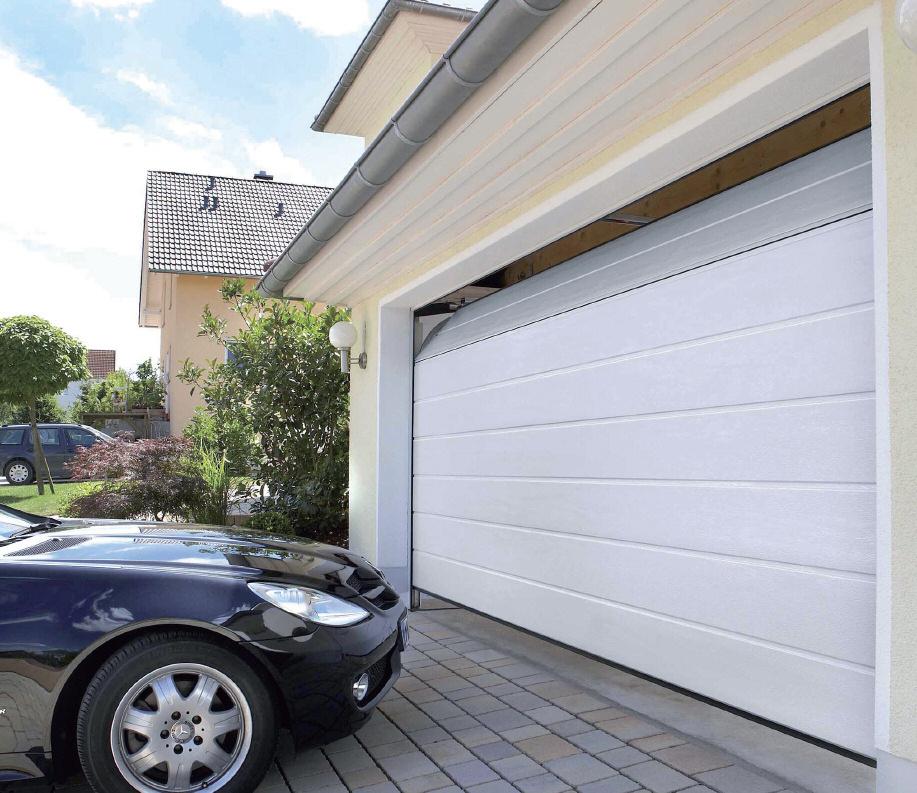 Sectional doors These garage doors are available in a wide range of