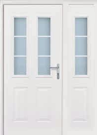 Classic steel design doors come with double glazing for thermal