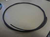 1/8 OD Long Black Teflon Tubing 250 PSI