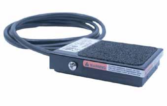 Foot Pedal Control Unit Part number: 110-009 Reference Part Number: