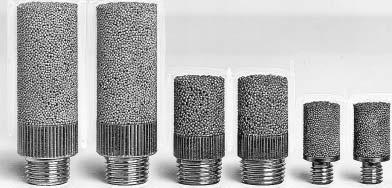 5 BC Sintered Body Type Ideal for the exhaust of a compact valve or pilot air. Flow Characteristics (Initial conditions) / 0-0 0-0 0-M3 0-M5 () R R 8 8 M3 M5 (db (A)) 6 3 8 Max. operating pressure ().