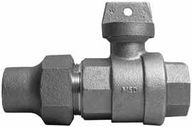 Ball Valves - Regular Pattern Rated for 300 PSIG A.Y.