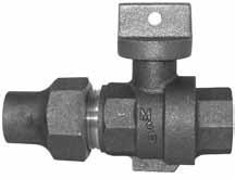 Stop & Drain Ball Valves Rated for 150 PSIG A.Y.