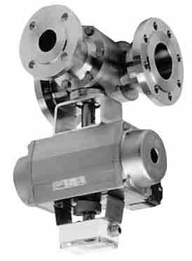 Pigging valves for the chemical industry used to convey gases and liquids as well as to efficiently pig the pipeline using the minimum amount of solvents Special features High surface quality