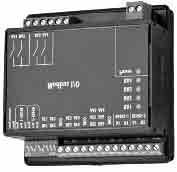 Modbus I/O module for TROVIS 5571 Expansion of inputs and outputs in the TROVIS 5571 Programmable Logic Controller Maximum six inputs can optionally be used as counter input, Pt