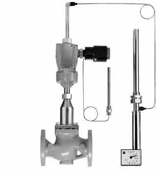 Self-operated Temperature Regulators Typetested safety equipment Type 1/..., Type 4/..., Type 8/..., Type 9/.
