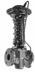 Self-operated Pressure Regulators Pressure reducing valve Type 41-23 Excess pressure valve Type 41-73 Pressure set points from 25 mbar to 28 bar (0.