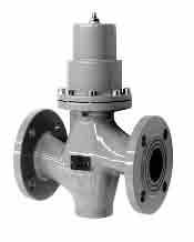 Excess Pressure Valve Valve PN 25 (Class 250), for liquids up to 150 C (300 F) and gases up to 80 C (175 F) Pressure-balanced (standard) or unbalanced Type 44-0 B Pressure Reducing Valve Technical
