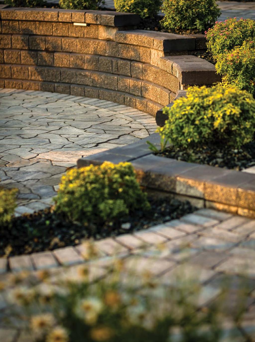 Retaining walls Barkman s wide selection of retaining walls are as versatile as they are stylish.