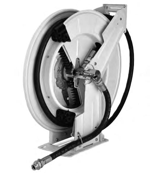 Hose Reels Features that make the difference Universal Installation CM Ceiling Mount RF Rear Floor SR Side Roller Compact narrow design The narrow design and easily rotated guide arm virtually solve