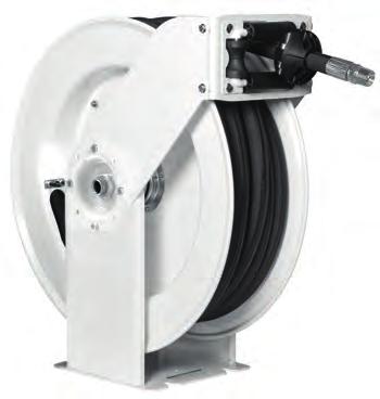 Standard Reels Standard Capacity 1400 Series 1400 Series heavy-duty, quality hose reel engineered to save space Heavy-duty design The narrow design and easily rotated guide arm virtually solve all