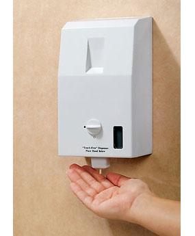 Dispenser Soap Dispenser Advantages Reduces spread of germs by making