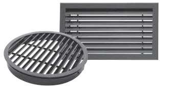 HALF CHEVRON RETURN AIR GRILLE ARG SECTION A - GRILLES AND LOUVRES Description The Half Chevron grilles are typically mounted in walls for exhaust and return air or in natural ventilation