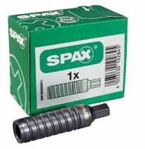 Screw-sleeve for SPAX-threaded rod For