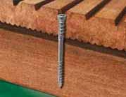 The ideal screw for wooden decks T-STAR plus with recess T25 prevents the blade from slipping and ensures an ideal distribution of force.