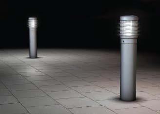 Specification All LED Quartz bollards, regardless of main colour, louvre rings and beam type, have the same product code AL9.