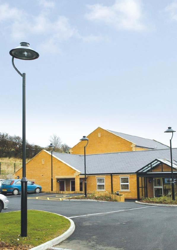 ABACUS LIGHTING CASE STUDY THE CONCEPT FOR SUCCESS Case Study Project: The site location for the proposed Test Bed Status School presented the need to integrate full educational facilities into a