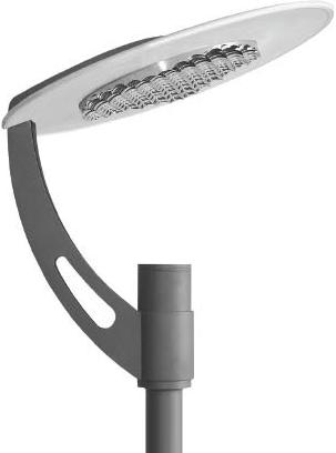 ARCHITECTURAL lighting ANDROMEDA AL385 Benefits Dramatic design which will enhance a wide range of urban environments Features Lighting head comprises of a cast aluminium unit and front bezel,