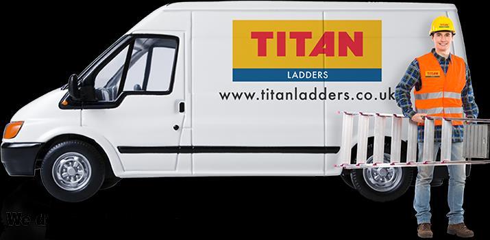 SALES INFORMATION TITAN'S range of ladders remains at the forefront of UK manufactured ladders, having been developed to incorporate all the