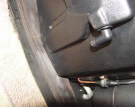 #22a #22b Photo #22a & 22b: There is a supplied round plate with four holes, two holes are for the