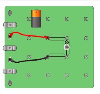ws5a ws5b Make a working circuit using a battery and a bulb. Remove the battery from the circuit. What happens? Remove a lead from the battery. What happens? In how many different ways can you make the light bulb go out?
