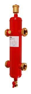 HS-808 Hydraulic Separator Boiler Circulator High Efficiency Boiler Zone Circulators Hydraulic Separator w/air Vent and Purge To & From Zones (e.g. Radiant Manifolds) The HS-808 allows for a simple, efficient and economical method of hydraulic separation in hydronic systems.