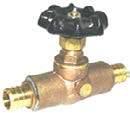 TM Gate, check, low pressure valves & y-strainers LOW PRESSURE PLUMBING VALVES Stop and Waste Valve No lead brass, 125 CWP ANSI/NSF 61-G Third party certified Truesdail S-511NL T-511NL Part No.