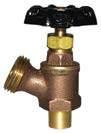 90 100/10 Boiler Drain Traditional & no lead brass, 125 CWP ANSI/NSF 61-G (NL only) CSA (Canada) Third party certified Truesdail 1/2" Male T-521 is Combination 1/2" MNPT and 1/2" Sweat 107-143 1/2