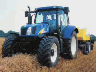 Comfort Ride cab suspension and Terraglide front axle suspension can be specified. T6000 Plus. The right specification for general and mixed farming applications.