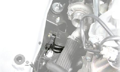 Differential Pressure Sensor (ΔP sensor) Under air cleaner in right side of engine compartment As the soot is filtered in the, the pressure between the front side and the rear side of the filter is