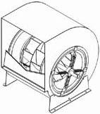 Type / Operating Limit Model 315 to 710 Type S-C I Model 800 to 1.400 Type T II I Type X III II Type Z III Each fan type has its maximum operating speed and power due to its mechanical design.