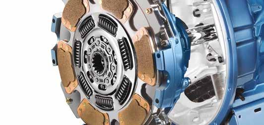 Clutch Automated DM and ECA clutches Clutch systems for the top-of-the-line Eaton automated transmissions offer the durability and performance necessary to withstand the high actuation conditions