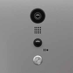 stainless steel doorbell Camera with night vision Two way audio video intercom Built in motion