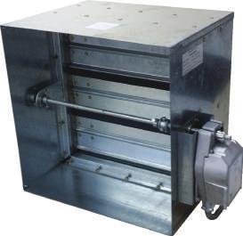 UL CLASSIFIED DAMPERS SMOKE DAMPER - BMSD SERIES STANDARD CONSTRUCTION Standards: Designed and tested in accordance with UL555S. Meets NFPA 90A and SMACNA requirements for fire & smoke dampers.
