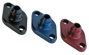 Oil Return (-10) JayCee (Blue) 3245 Universal Oil Return (-10) JayCee (Red) XRP Flare w/crush Washer 2 required per pump, for use w/-8 A/N fittings or Barbed Swivel Fittings. Sold Individually.
