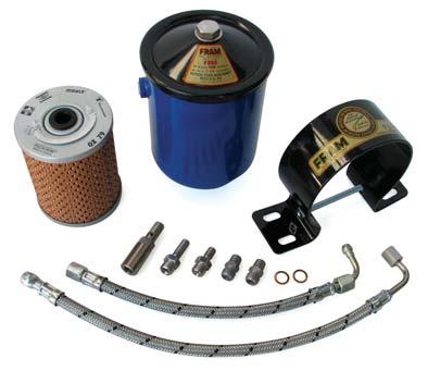 Your choice of oil flow direction and ideal for use on severe duty, high-revving engines. Oil Filters are available seperately.