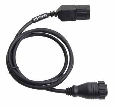 NEW DIAGNOSTIC CABLES From version IDC4 POWERSPORTS 21 two new cables are available within the POWERSPORTS catalogue.
