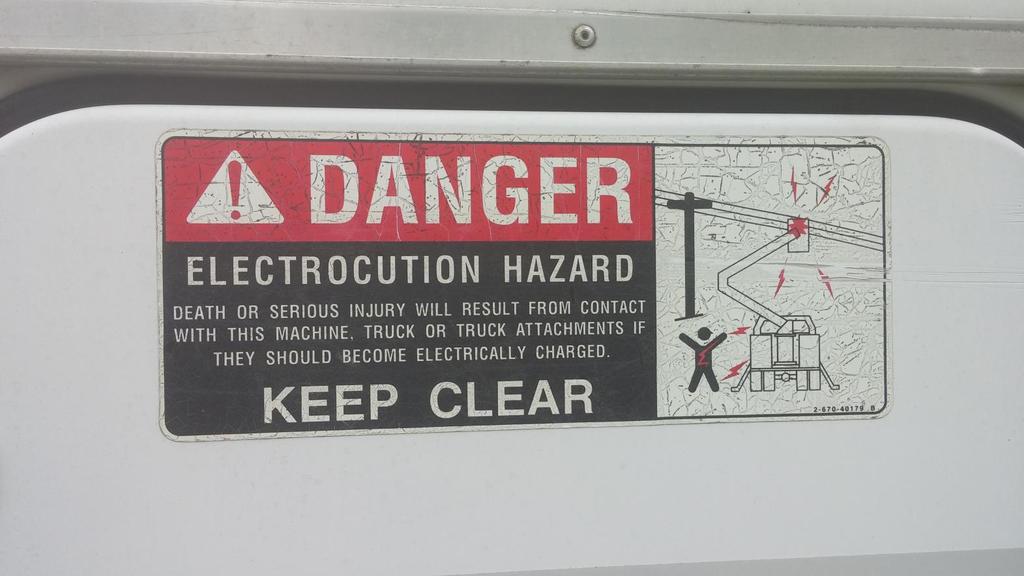 Electrocution hazard