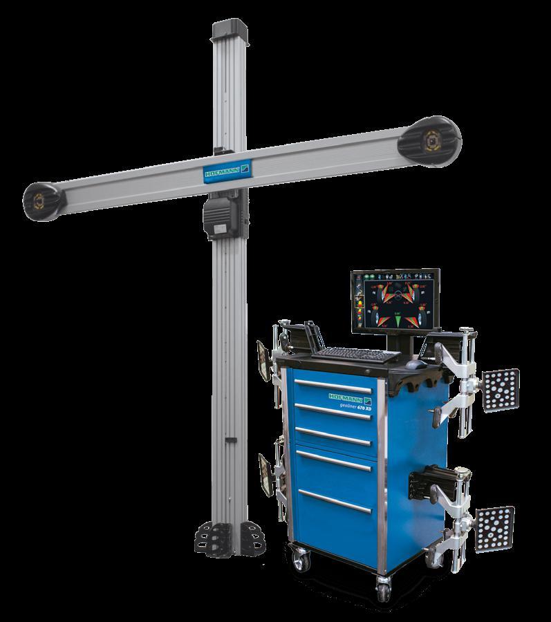GEOLINER 670 XD Our redesigned geoliner 670 XD wheel alignment system features improved camera and target technology, the smallest and lightest XD target system we ve ever offered, and our proven